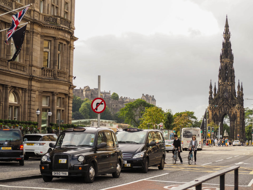 Schottland-Edinburgh-Princess Street