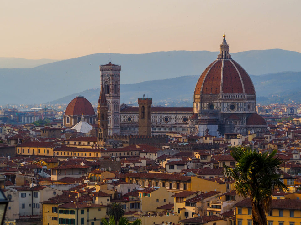 Italien-Florenz-Aussicht