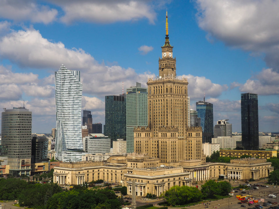 Polen-Warschau-Kulturpalast