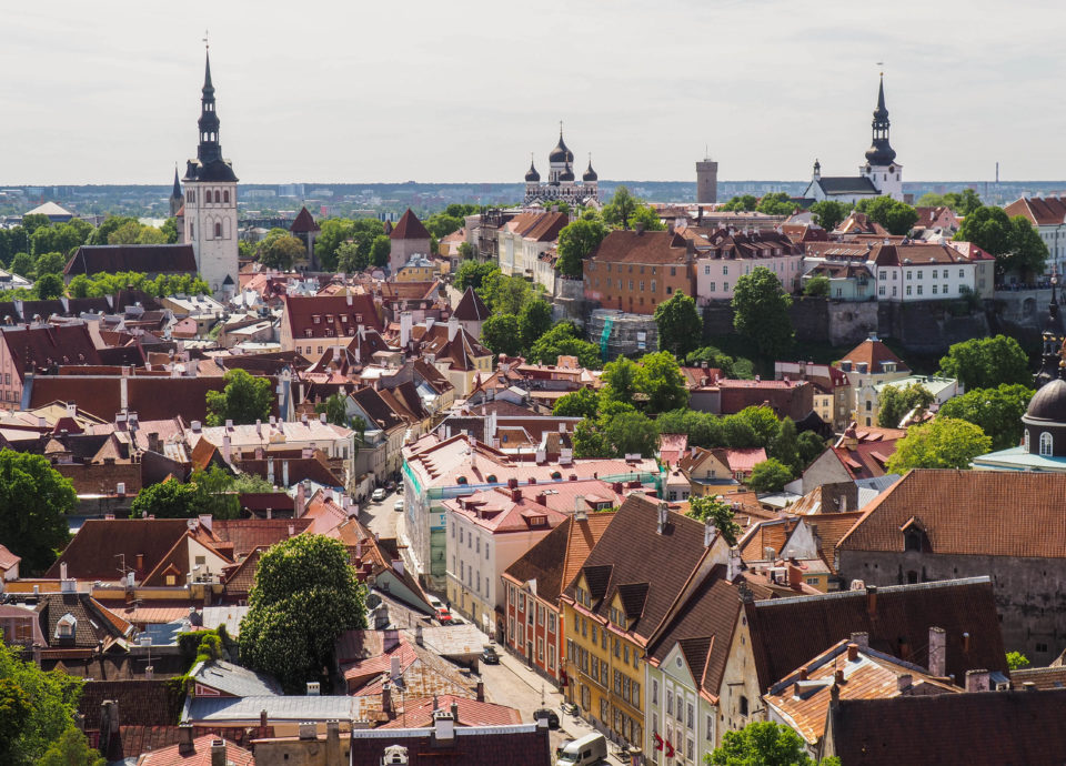 Estland-Tallinn-Aussicht