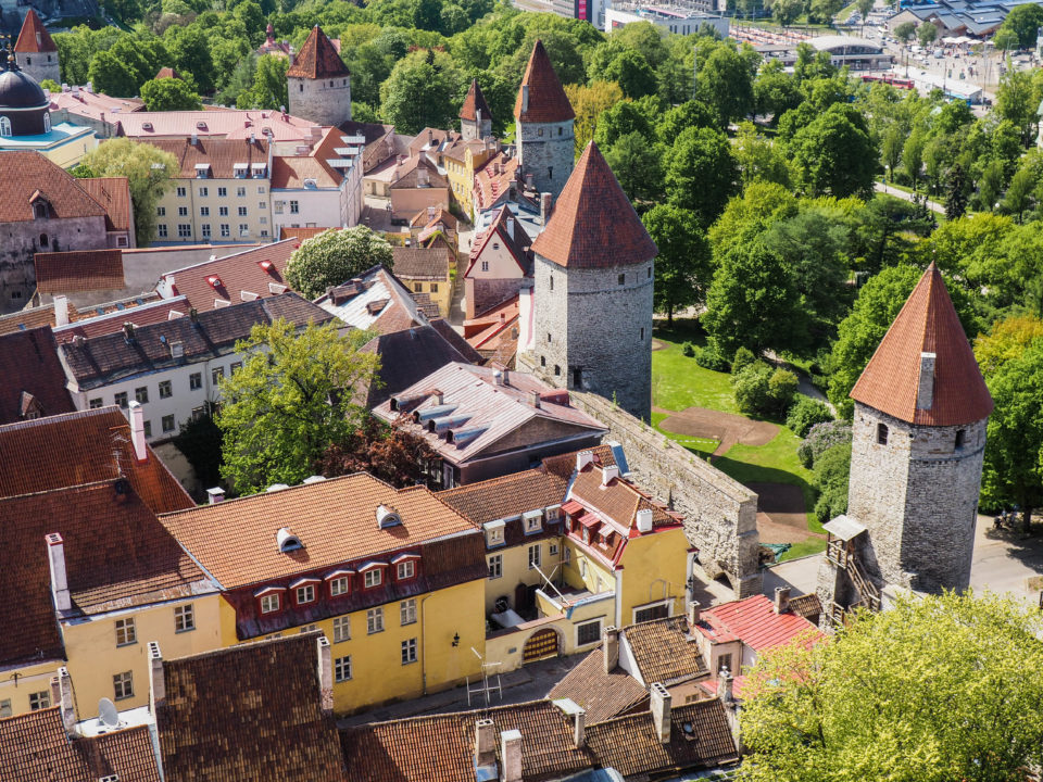 Estland-Tallinn-Aussicht