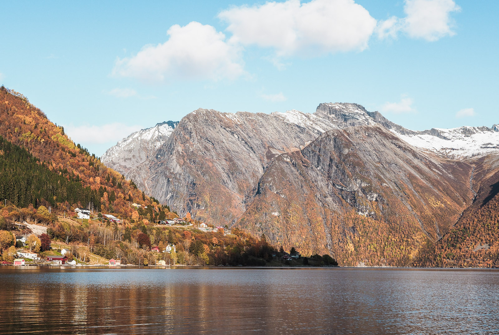 Norwegen, Geirangerfjord, Saebo