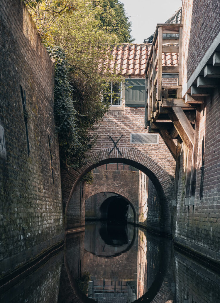 Binnendieze in s-Hertogenbosch Holland